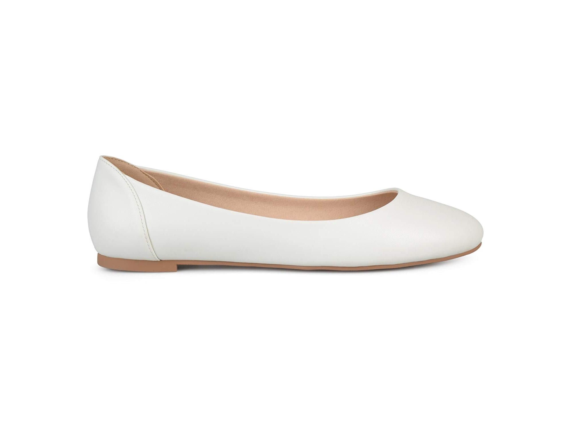 open toe ballet flats