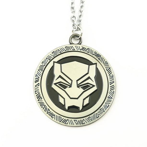 Superheroes Black Panther Necklace Pendant
