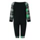 thumbnail image 4 of Conjuntos de pijamas familiares a juego Meihuid, pijamas navideños con top con estampado de letras y pantalones a cuadros, pijamas, ropa de dormir, 4 of 8