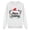 White, variant on Merry Christmas Sweatshirts for Kid Family Matching Outfits Long Sleeve Holiday Graphic Sweat Shirts, Red, 3-4 Years