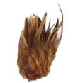 thumbnail image 1 of 20 plumas de gallo teñidas de 7,5 a 12,5 cm (3-5 pulgadas) - Decoración para sombreros y manualidades en color café, 1 of 9