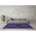 thumbnail image 3 of Ahgly Company Indoor Rectangle Persian Blue Traditional Area Rugs, 3' x 5', 3 of 4