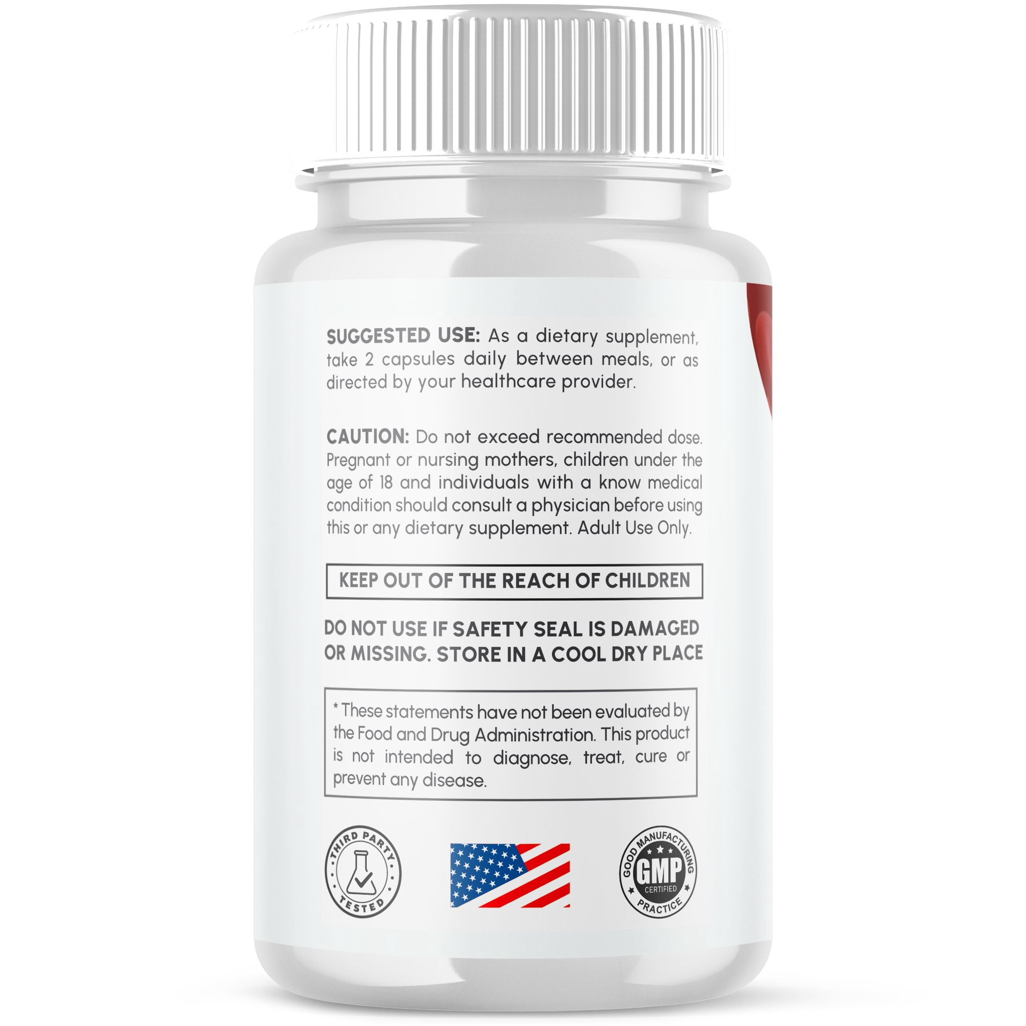 Gluco Defense 7 Blood Balance Support Pills Advanced Formula Vitamin Supplement 120 Capsules