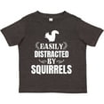 thumbnail image 3 of Inktastic Easily Distracted by Squirrels Boys or Girls Toddler T-Shirt, 3 of 5