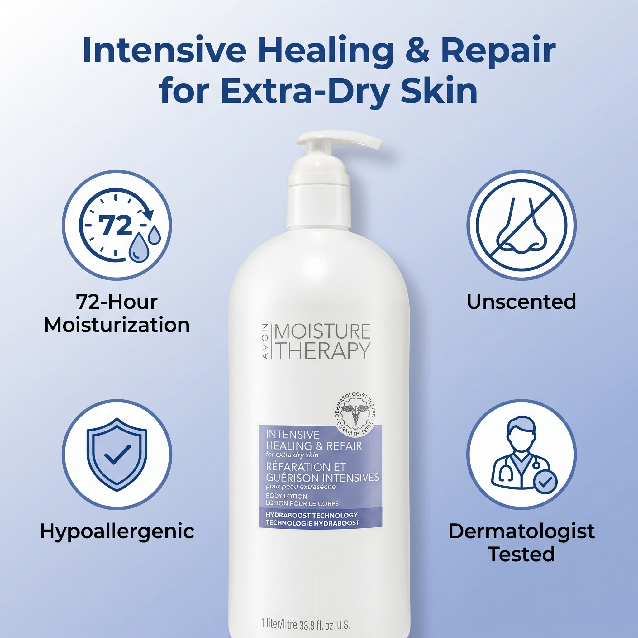 Avon Moisture Therapy Healing Body Lotion, 33.8 fl oz photo 4