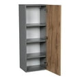thumbnail image 3 of 18" x 42" Wall Cabinet-Single Door-with Natural Teak door, 3 of 5