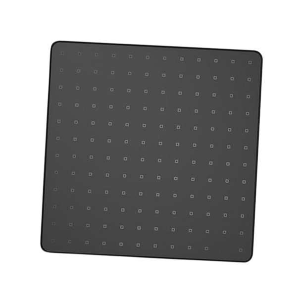 Arandela y tapa para la parte superior de la secadora: fácil de limpiar, antideslizante, práctica. negro 66x66cm