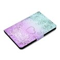 thumbnail image 6 of Allytech Flip Case for All-new Fire HD 8 10th Gen 2020/ Fire HD 8 Plus 2020, Slim Fit PU Leather Kickstand Shockproof Protective Auto Sleep Wake Cards Slots Magnetic Closure Folio Cover, Heart Sand, 6 of 13