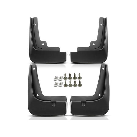 Mud Guard Set 4 - Compatible with 2021 - 2022 Hyundai Tucson - Autopart Premium