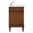thumbnail image 5 of Elegant Decor Lexington 30" Wood Bathroom Vanity in Light Walnut/Brushed Nickel, 5 of 11