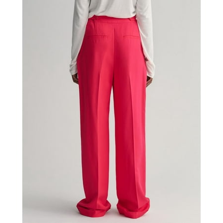 

Gant Apparel S Women s Relaxed Fluid Pants Seasonal Newness Pink 38 Reg US