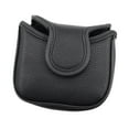 thumbnail image 1 of S SERENABLE Couvre-Maillet de Golf pour Putter Accessoires Confortable Compact Couvre-Chef de Club de Golf Noir, 1 of 9