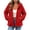 solid colors, variant on Ghalytn Women's Fleece Jacket Hooded Zip Up Fuzzy Coat with Pockets for Fall and Winter