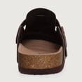 thumbnail image 6 of Crestar Genuine Suede Clogs for Women Men, Cork Footbed Leather Mules Potato Shoes Slip on with Arch Support, Brown, 6 of 7