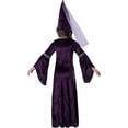 thumbnail image 3 of Dress Up America 1067-XL Girl Medieval Princess Costume with Dress & Hat, Purple - Extra Large, 3 of 4
