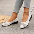 thumbnail image 5 of BOERTEU Women Rhinestone Wedge Slip On Dress Shoes, 5 of 7