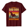 thumbnail image 1 of Camisas Para Hombre Elegantes Casuales Tops Día Del Padre Camiseta Con Estampado de Letras Regalo de Manga Corta Odeerbi ODB165614, 1 of 4