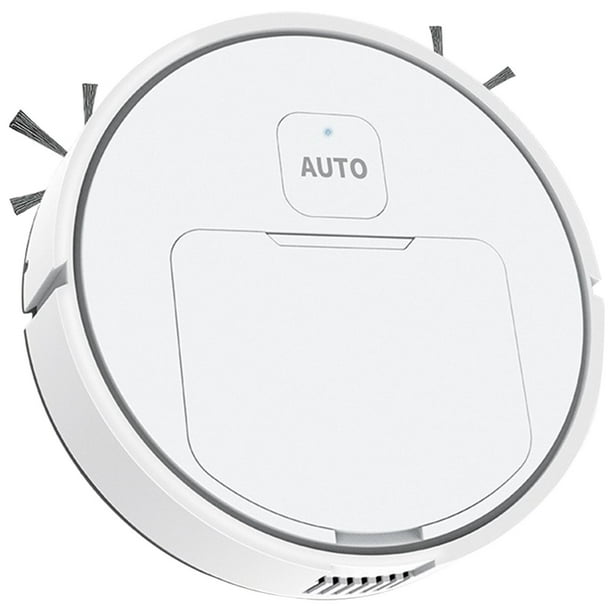 Robot Aspirador Recargable por USB, 1000 Pa, Aspirador, para el Hogar, Limpieza de Suelos, Alfombras, Pelo de Mascotas, Color .