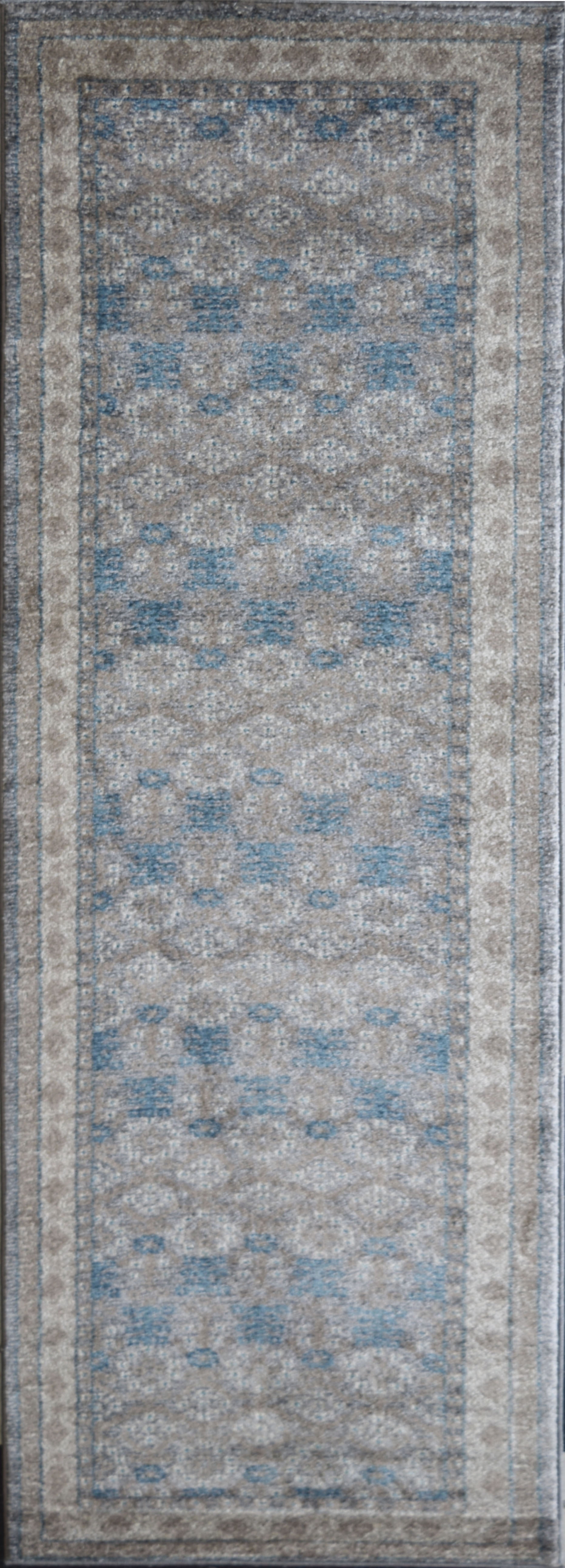 Rugs America Estelle Collection grey Ivory ET200A Transitional Abstract Area Rug 4' x 5'7"