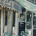 thumbnail image 3 of Masterpiece Art Gallery Bistro de Paris II Square City Cafe By Studio Arts Canvas Art Print 30" x 40", 3 of 4