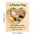 thumbnail image 3 of Sports Themed Pocket Cards Small Gifts for Men, Small Gifts for Women Pocket Hug, Pocket Hugs Pocket Hugs for Kids, Pocket Gift Card Cute Small Gifts(1pcs), 3 of 6
