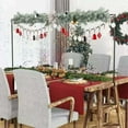 thumbnail image 6 of Over The Table Rod Stand with Clamps 98" Length 47" Height, Decoration Flowers Display Wedding Birthday Party Christmas, 6 of 7