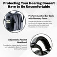 thumbnail image 4 of Pro Ears Ultra Sleek Ear Muffs NRR 26 Black, 4 of 7