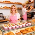 thumbnail image 2 of 50 Pack Mini Loaf Pans with Lids Rectangle Individual Cake Pans Aluminum Foil Pans for Large Gatherings Picnics Vacations Parties (Pink, 6.8 OZ), 2 of 4
