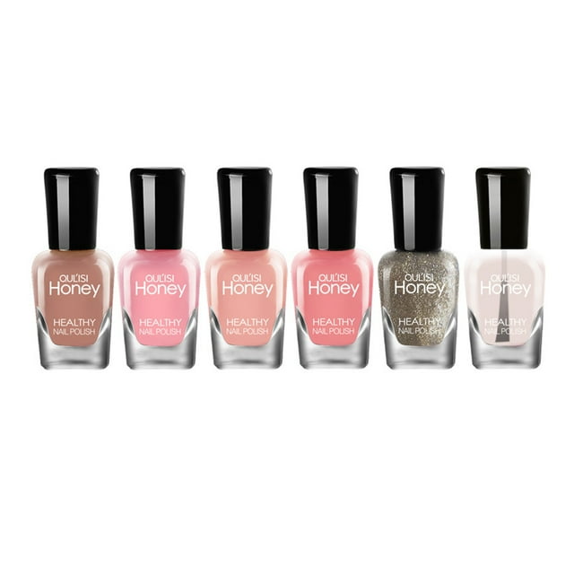 Mini Kit de Esmalte de Uñas Colores Brillantes y Trendy Set de Labymos decoración de uñas