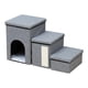 thumbnail image 1 of Escaleras plegables para mascotas, escaleras para perros, escalones para perros pequeños y medianos, escaleras para mascotas, 3 escalones, escaleras, 1 of 9