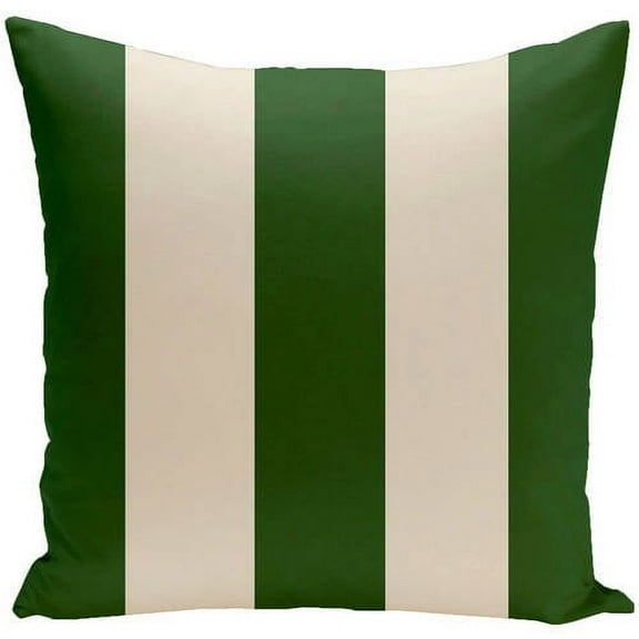 Simply Daisy 16" x 16" Holiday Brights Collection Striped Pillow