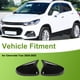 thumbnail image 2 of Reemplazo de tapa de espejo lateral izquierdo y derecho ABS de 1 par en negro brillante para Chevrolet Trax 2024-2025, 2 of 7
