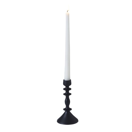 Beautiful Metal Taper Candle Holder by Drew Barrymore, 6, Black