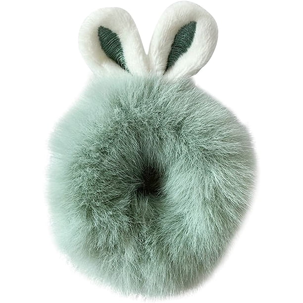 Lindas pequeñas bandas elásticas para el cabello para el cabello de las mujeres, oso conejito Rana pato lazos de felpa para el cabello para niñas adolescentes niños Xemadio WRMH-1654-2