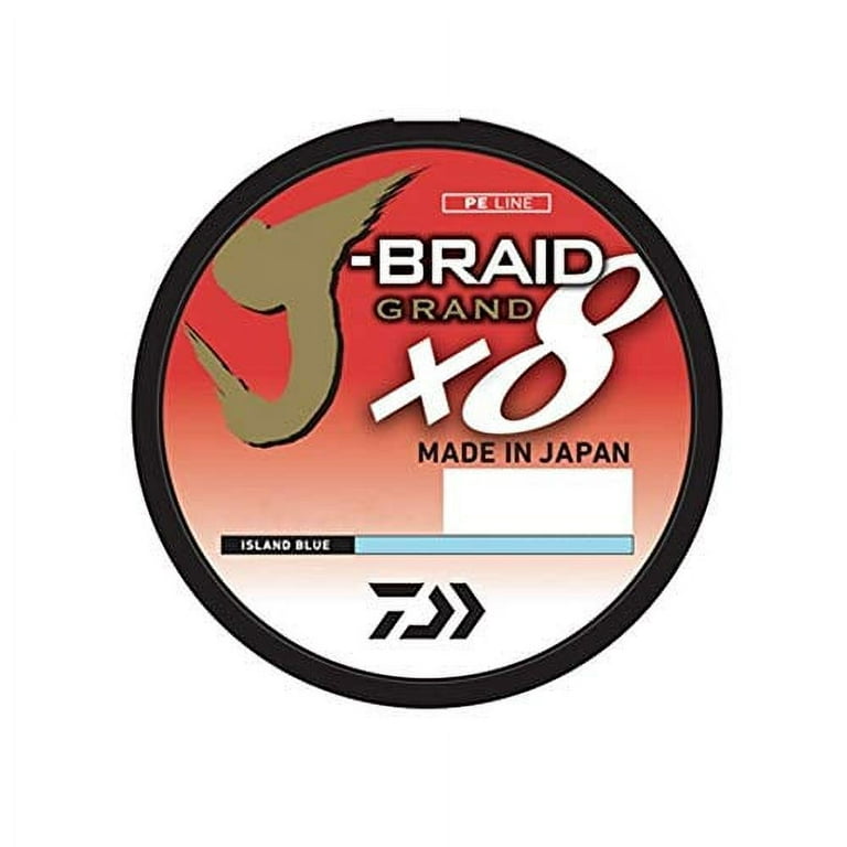 Daiwa J-Braid x8 GRAND Braided Line DARK GREEN 100lb, 3000yd -  JBGD8U100-3000DG 