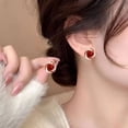 thumbnail image 4 of DESIGNICE Earrings for Women,Zircon Ear Ringswomen,Stainless Steel Cute Earrings, 4 of 4