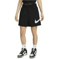 thumbnail image 2 of Nike Sportswear Essential Women's High-Rise Woven Shorts Color: Black/White Size: M, 2 of 2