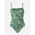 thumbnail image 2 of Cupshe Women's Swimsuit One Piece Square Neck Cutout Back Tummy Control, Size XS-XL, 2 of 6
