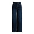 thumbnail image 5 of Free Assembly Women's High Rise Full Length Wide Leg Jeans, 30" Inseam, Sizes 0-26W, 5 of 5