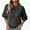 Black, variant on HAiming Hollow out Knitted Sweater for Women Long Sleeve Crewneck Retro Casual Loose Lightweight Pullover Jumper Tops