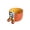 Orange, variant on Ceramic Coffee Cups and Office Mugs, Durable Smooth Drinking Mugs for Bedroom, Office, Kitchen, Daily Use, Coffee, Tea, Milk and Hot Beverage Serving
