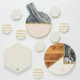 thumbnail image 5 of Typhoon Elements Collection | Marble Round Coasters (Set of 4), 5 of 5