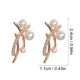 thumbnail image 3 of Pendientes de perlas de imitación para chicas adolescentes, pendientes minimalistas de piercing, pendientes de moda, 3 of 8