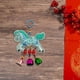 thumbnail image 5 of Adorno colgante de caballo de Año Nuevo chino con dibujos animados para el Festival de Primavera creativo Campanas, 5 of 8