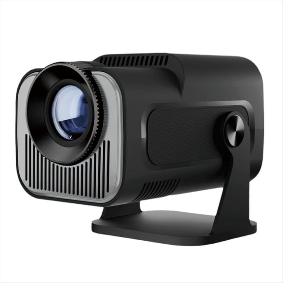 HY320 Mini Native 720P Android 11 Projector 200ANSI Wifi6 BT5.0 Cinema Outdoor Portable 180° Rotable Projector,US Plug