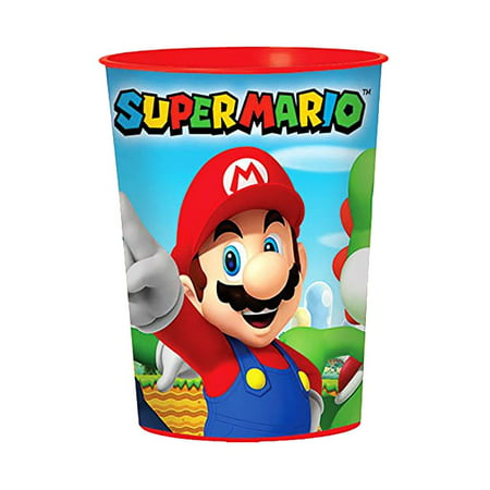 Super Mario  16 oz Favor Cup each Party  Supplies  