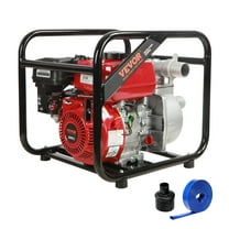 VEVOR Gasoline Engine Water Pump,2-inch, 7HP 142 GPM, 148ft Lift, 22ft Suction,4-Stroke Gas Powered Trash Water Transfer Pump Portable High Pressure with 25ft Hose for Irrigation Pool, EPA Certified