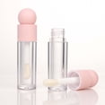 thumbnail image 3 of Tubos vacíos de brillo labial COSIDEA de 5 ml, color rosa con varilla, 16 unidades, 3 of 9