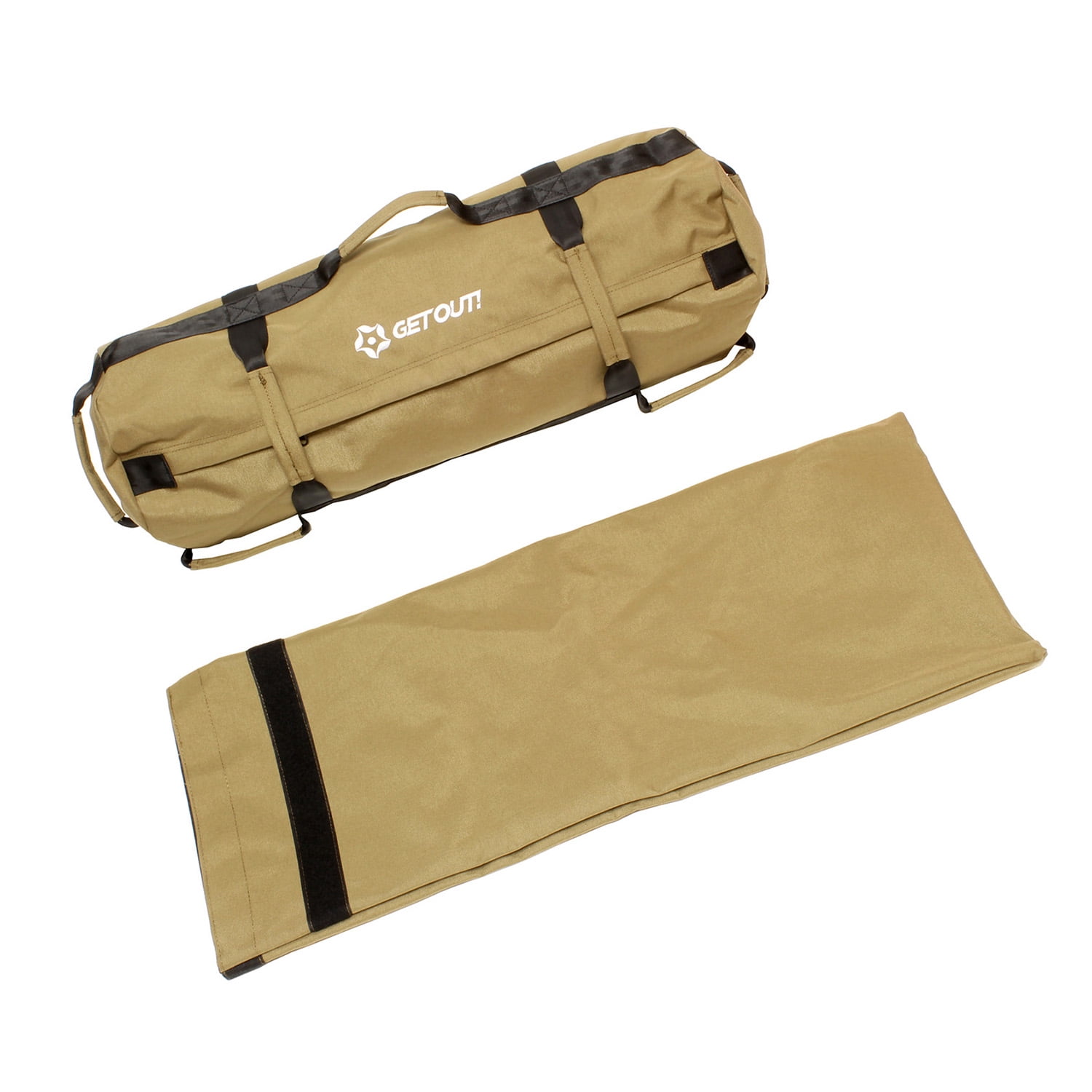 Weight Bag Workout Sandbag Khaki green with Filler Bag 2575 lbs