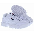 thumbnail image 4 of Fila Disruptor Ii Premium Sneakers White Navy Red 11 WHT/FNVY/FRED, 4 of 5